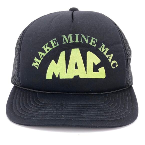 90s Mac Tools Make Mine Mac trucker hat 1990s vintage - Picture 1 of 7